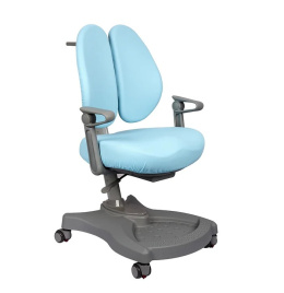 Leone Blue - Krzesełko regulowane z podłokietnikami FunDesk
