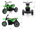 Milly Mally Pojazd na akumulator Motocykl HONDA CRF 450R Green