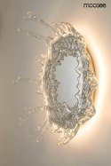LAMPA ŚCIENNA KINKIET LED SPLASH L BEZBARWNA SREBRNA stal akryl lustro Moosee MOOSEE można zamontować na suficie LAMPA ŚCIENNA KINKIET LED SPLASH L BEZBARWNA SREBRNA stal akryl lustro Moosee MOOSEE można zamontować na suficie