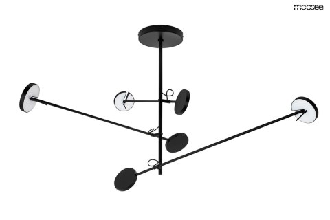 LAMPA WISZĄCA LED BOBBIE 3 CZARNA - STAL Moosee MOOSEE REGULACJA RAMION GÓRA - DÓŁ KLOSZE OBROTOWE LAMPA WISZĄCA LED BOBBIE 3 CZARNA - STAL Moosee MOOSEE REGULACJA RAMION GÓRA - DÓŁ KLOSZE OBROTOWE