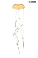 LAMPA WISZĄCA TULIPPE 7 DISC ZŁOTA stal 7xG4 Moosee MOOSEE KLOSZE AKRYL PRZEZROCZYSTY DO SALONU JADALNI LOKALU LAMPA WISZĄCA TULIPPE 7 DISC ZŁOTA stal 7xG4 Moosee MOOSEE KLOSZE AKRYL PRZEZROCZYSTY DO SALONU JADALNI LOKALU