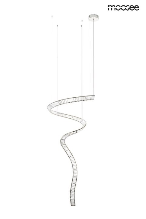 Moosee MOOSEE lampa wisząca WAVE CORDON 1A chrom Moosee MOOSEE lampa wisząca WAVE CORDON 1A chrom