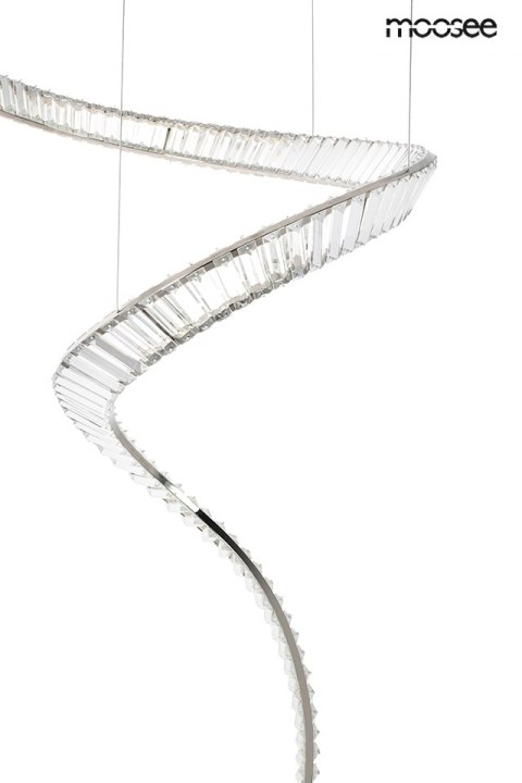 Moosee MOOSEE lampa wisząca WAVE CORDON 1A chrom Moosee MOOSEE lampa wisząca WAVE CORDON 1A chrom