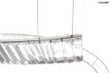 Moosee MOOSEE lampa wisząca WAVE CORDON 1A chrom Moosee MOOSEE lampa wisząca WAVE CORDON 1A chrom