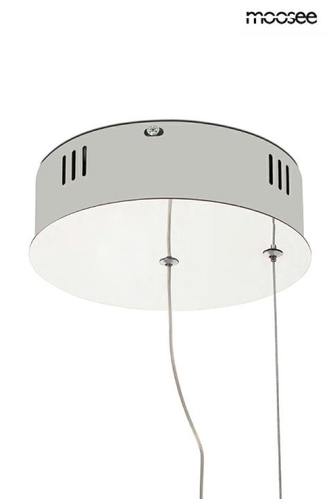 Moosee MOOSEE lampa wisząca WAVE CORDON 1A chrom Moosee MOOSEE lampa wisząca WAVE CORDON 1A chrom