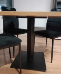 Od Ręki - Stół kwadratowy 80x80 Dąb Lancelot płyta laminowana+ PVC metalowy stelaż Od Ręki - Stół kwadratowy 80x80 Dąb Lancelot płyta laminowana+ PVC metalowy stelaż