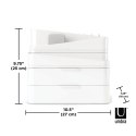 Umbra UMBRA organizer kosmetyków GLAM LARGE biały Umbra UMBRA organizer kosmetyków GLAM LARGE biały