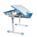 Fun Desk BIURKO KRZESEŁKO REGULOWANE + LAMPKA I STOJAK NA KSIĄŻKI - ZESTAW Cubby VANDA Blue Fun Desk BIURKO KRZESEŁKO REGULOWANE + LAMPKA I STOJAK NA KSIĄŻKI - ZESTAW Cubby VANDA Blue