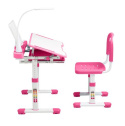 Fun Desk BIURKO KRZESEŁKO REGULOWANE + LAMPKA I STOJAK NA KSIĄŻKI - ZESTAW Cubby VANDA PINK Fun Desk BIURKO KRZESEŁKO REGULOWANE + LAMPKA I STOJAK NA KSIĄŻKI - ZESTAW Cubby VANDA PINK