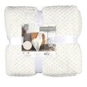 Intesi Koc/ Pled Honeycomb kremowy 120x150cm Intesi Koc/ Pled Honeycomb kremowy 120x150cm