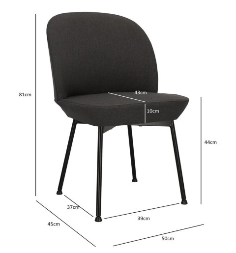 KRZESŁO Cloe żółte TKANINA Intesi NOGI METAL CZARNY MINIMALISTYCZNE A JEDNOCZEŚNIE KOMFORTOWE DO JADALNI SALONU LOKALU KRZESŁO Cloe żółte TKANINA Intesi NOGI METAL CZARNY MINIMALISTYCZNE A JEDNOCZEŚNIE KOMFORTOWE DO JADALNI SALONU LOKALU