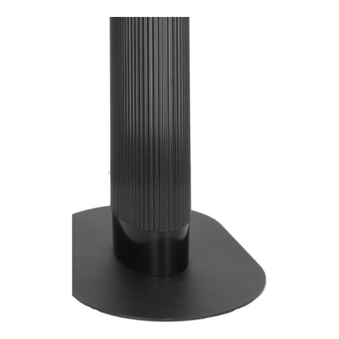 STÓŁ OWALNY Maxim Intesi BLAT MDF biały / STELAŻ MDF + METALczarny STÓŁ OWALNY Maxim Intesi BLAT MDF biały / STELAŻ MDF + METALczarny
