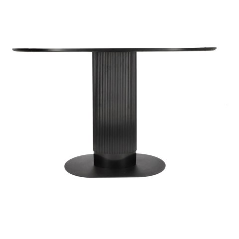 STÓŁ OWALNY Maxim Intesi 120x70 czarny MDF METAL DO JADALNI KUCHNI LOKALU STÓŁ OWALNY Maxim Intesi 120x70 czarny MDF METAL DO JADALNI KUCHNI LOKALU