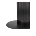 STÓŁ OWALNY Maxim Intesi 120x70 czarny MDF METAL DO JADALNI KUCHNI LOKALU STÓŁ OWALNY Maxim Intesi 120x70 czarny MDF METAL DO JADALNI KUCHNI LOKALU