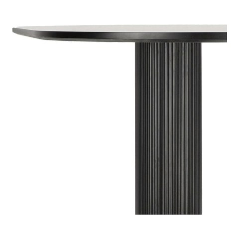 STÓŁ OWALNY Maxim Intesi 120x70 czarny MDF METAL DO JADALNI KUCHNI LOKALU STÓŁ OWALNY Maxim Intesi 120x70 czarny MDF METAL DO JADALNI KUCHNI LOKALU