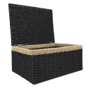 Intesi Zestaw 3 koszy Trunk czarne Intesi Zestaw 3 koszy Trunk czarne