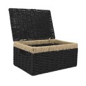 Intesi Zestaw 3 koszy Trunk czarne Intesi Zestaw 3 koszy Trunk czarne