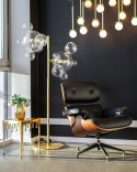 FOTEL OBROTOWY BIUROWY LOUNGE skóra naturalna CZARNA / ORZECH drewno gięte King Home FOTEL OBROTOWY BIUROWY LOUNGE skóra naturalna CZARNA / ORZECH drewno gięte King Home