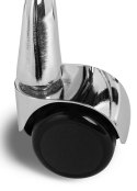 FOTEL BIUROWY NA KÓŁKACH OBROTOWY FUNKCJA BUJANIA AERON PREMIUM King Home chrom aluminium - siatka CZARNA REGULACJA WYSOKOŚCI FOTEL BIUROWY NA KÓŁKACH OBROTOWY FUNKCJA BUJANIA AERON PREMIUM King Home chrom aluminium - siatka CZARNA REGULACJA WYSOKOŚCI