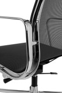 FOTEL BIUROWY NA KÓŁKACH OBROTOWY FUNKCJA BUJANIA AERON PREMIUM King Home chrom aluminium - siatka CZARNA REGULACJA WYSOKOŚCI FOTEL BIUROWY NA KÓŁKACH OBROTOWY FUNKCJA BUJANIA AERON PREMIUM King Home chrom aluminium - siatka CZARNA REGULACJA WYSOKOŚCI