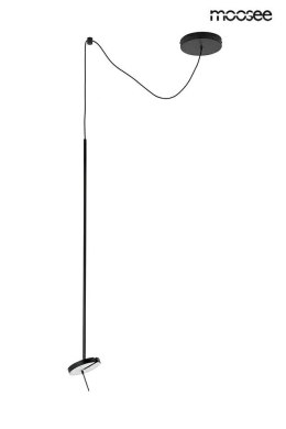 LAMPA WISZĄCA LED BOBBIE CZARNA STAL Moosee MOOSEE MOŻLIWOŚĆ REGULACJI KLOSZA