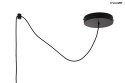 LAMPA WISZĄCA LED BOBBIE CZARNA STAL Moosee MOOSEE MOŻLIWOŚĆ REGULACJI KLOSZA LAMPA WISZĄCA LED BOBBIE CZARNA STAL Moosee MOOSEE MOŻLIWOŚĆ REGULACJI KLOSZA