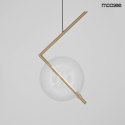 Moosee MOOSEE lampa wisząca ECHO złota Moosee MOOSEE lampa wisząca ECHO złota