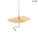 Moosee MOOSEE lampa wisząca LEAFS złota