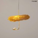 Moosee MOOSEE lampa wisząca LEAFS złota Moosee MOOSEE lampa wisząca LEAFS złota