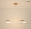 LAMPA WISZĄCA LED Z PILOTEM RING SLIM 100 ZŁOTA STAL Moosee MOOSEE REGULACJA NATĘŻENIA ŚWIATŁA