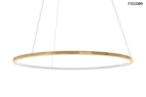 LAMPA WISZĄCA LED RING SLIM 120 Z PILOTEM ZŁOTA METAL Moosee MOOSEE MOŻLIWOŚĆ ŚCIEMNIANIA LAMPY LAMPA WISZĄCA LED RING SLIM 120 Z PILOTEM ZŁOTA METAL Moosee MOOSEE MOŻLIWOŚĆ ŚCIEMNIANIA LAMPY