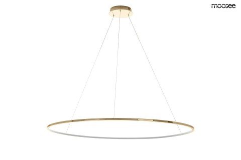 LAMPA WISZĄCA LED Z PILOTEM RING SLIM 150 Moosee MOOSEE ZŁOTA METAL MOŻLIWOŚĆ ŚCIEMNIANIA LAMPY LAMPA WISZĄCA LED Z PILOTEM RING SLIM 150 Moosee MOOSEE ZŁOTA METAL MOŻLIWOŚĆ ŚCIEMNIANIA LAMPY
