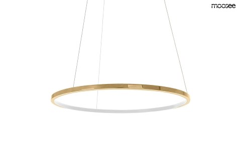 LAMPA WISZĄCA OKRĄGŁA Z PILOTEM RING SLIM 40 ZŁOTA STAL Moosee MOOSEE MOŻLIWOŚĆ ŚCIEMNIANIA LAMPA WISZĄCA OKRĄGŁA Z PILOTEM RING SLIM 40 ZŁOTA STAL Moosee MOOSEE MOŻLIWOŚĆ ŚCIEMNIANIA