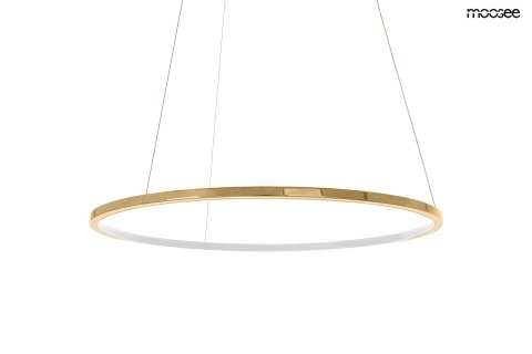 LAMPA WISZĄCA LED Z PILOTEM RING SLIM 60 ZŁOTA STAL Moosee MOOSEE REGULACJA NATĘŻENIA ŚWIATŁA LAMPA WISZĄCA LED Z PILOTEM RING SLIM 60 ZŁOTA STAL Moosee MOOSEE REGULACJA NATĘŻENIA ŚWIATŁA