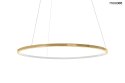 LAMPA WISZĄCA LED RING SLIM 80 Z PILOTEM MOŻLIWOŚĆ ŚCIEMNIANIA ZŁOTA - STAL Moosee MOOSEE LAMPA WISZĄCA LED RING SLIM 80 Z PILOTEM MOŻLIWOŚĆ ŚCIEMNIANIA ZŁOTA - STAL Moosee MOOSEE