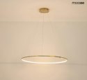 LAMPA WISZĄCA LED RING SLIM 80 Z PILOTEM MOŻLIWOŚĆ ŚCIEMNIANIA ZŁOTA - STAL Moosee MOOSEE LAMPA WISZĄCA LED RING SLIM 80 Z PILOTEM MOŻLIWOŚĆ ŚCIEMNIANIA ZŁOTA - STAL Moosee MOOSEE