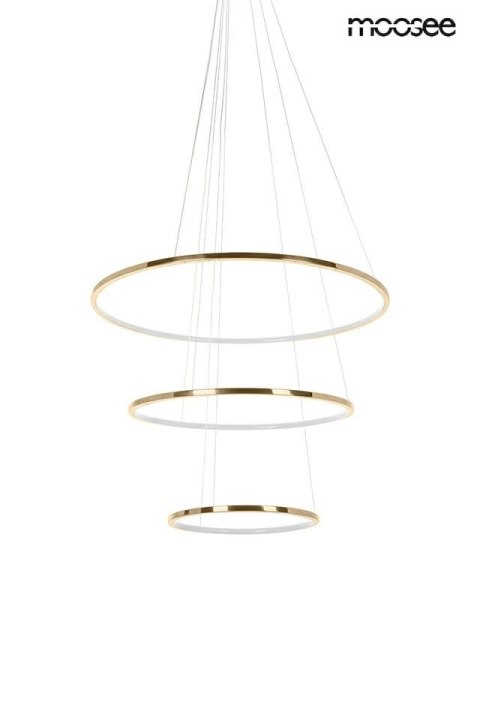 LAMPA WISZĄCA LED RING SLIM S ZŁOTA METALOWA Moosee MOOSEE 3 OKRĘGI MINIMALISTYCZNA I PONADCZASOWA LAMPA WISZĄCA LED RING SLIM S ZŁOTA METALOWA Moosee MOOSEE 3 OKRĘGI MINIMALISTYCZNA I PONADCZASOWA