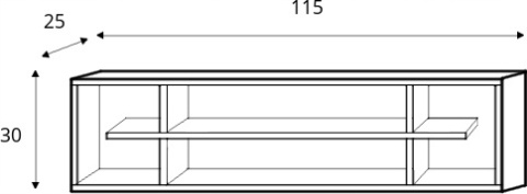 PÓŁKA WISZĄCA MEBLE MŁODZIEŻOWE MOBI System MO15 Meblar - Biały Lux / Żółty półka wisząca do pokoju dziecka, młodzieżowego PÓŁKA WISZĄCA MEBLE MŁODZIEŻOWE MOBI System MO15 Meblar - Biały Lux / Żółty półka wisząca do pokoju dziecka, młodzieżowego