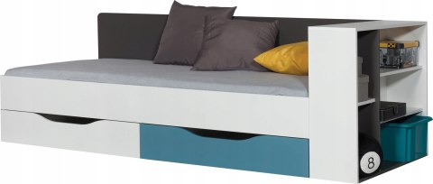 ZESTAW MŁODZIEŻOWY Z ŁÓŻKIEM I BIURKIEM TABLO System C Meblar Grafit /Biały /Atlantic SZAFA REGAŁY PÓŁKA ŁÓŻKO 90x200 Z DOSTAWKĄ ZESTAW MŁODZIEŻOWY Z ŁÓŻKIEM I BIURKIEM TABLO System C Meblar Grafit /Biały /Atlantic SZAFA REGAŁY PÓŁKA ŁÓŻKO 90x200 Z DOSTAWKĄ