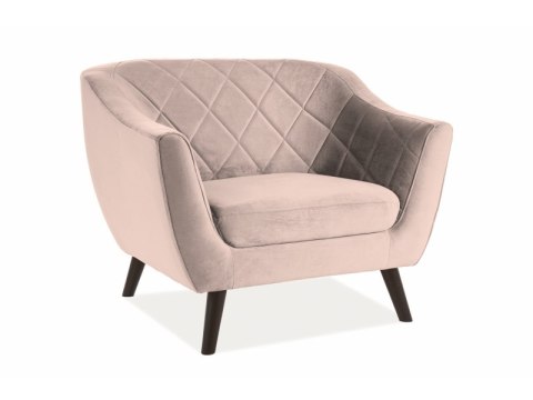FOTEL MOLLY 1 VELVET OLIWKA BLUVEL 77 / WENGE FOTEL MOLLY 1 VELVET OLIWKA BLUVEL 77 / WENGE