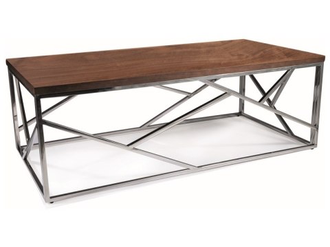 ŁAWA ESCADA A ORZECH/SREBRNY 120X60 ŁAWA ESCADA A ORZECH/SREBRNY 120X60