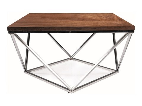 ŁAWA SILVER A ORZECH/SREBRNY 80X80 ŁAWA SILVER A ORZECH/SREBRNY 80X80