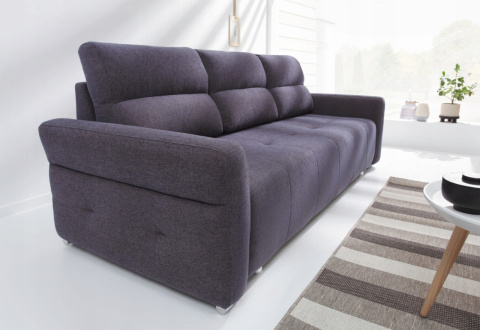 KANAPA SOFA ROZKŁADANA ISLAND Meblar - FIOLET TAPICERKA TKANINA Z FUNKCJĄ SPANIA DO SALONU DO POKOJU KANAPA SOFA ROZKŁADANA ISLAND Meblar - FIOLET TAPICERKA TKANINA Z FUNKCJĄ SPANIA DO SALONU DO POKOJU