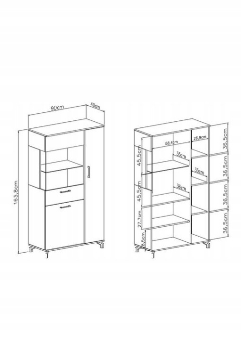 KOMODA MŁODZIEŻOWA WITRYNA MADISON System MD5 Meblar - czarny / dąb biszkoptowy LAMINAT OBRZEŻA ABS DO SALONU DLA NASTOLATKA KOMODA MŁODZIEŻOWA WITRYNA MADISON System MD5 Meblar - czarny / dąb biszkoptowy LAMINAT OBRZEŻA ABS DO SALONU DLA NASTOLATKA