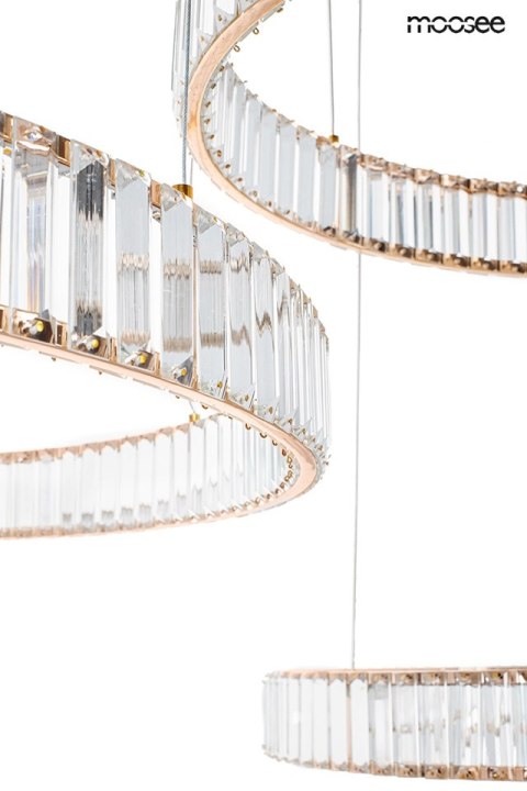 Moosee MOOSEE lampa wisząca LIBERTY 3A złota Moosee MOOSEE lampa wisząca LIBERTY 3A złota