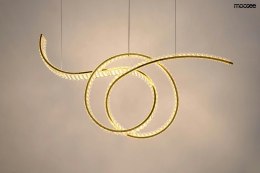Moosee MOOSEE lampa wisząca WAVE 120 złota