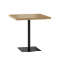 Od Ręki - Stół kwadratowy 80x80 Dąb Lancelot płyta laminowana+ PVC metalowy stelaż Od Ręki - Stół kwadratowy 80x80 Dąb Lancelot płyta laminowana+ PVC metalowy stelaż