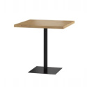 Od Ręki - Stół kwadratowy 80x80 Dąb Lancelot płyta laminowana+ PVC metalowy stelaż Od Ręki - Stół kwadratowy 80x80 Dąb Lancelot płyta laminowana+ PVC metalowy stelaż