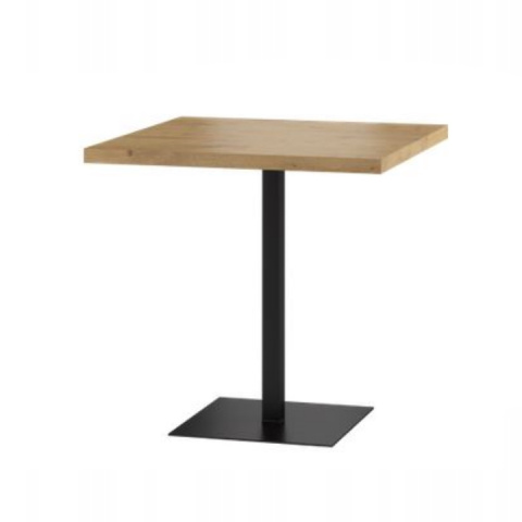 Od Ręki - Stół kwadratowy 80x80 Dąb Lancelot płyta laminowana+ PVC metalowy stelaż Od Ręki - Stół kwadratowy 80x80 Dąb Lancelot płyta laminowana+ PVC metalowy stelaż