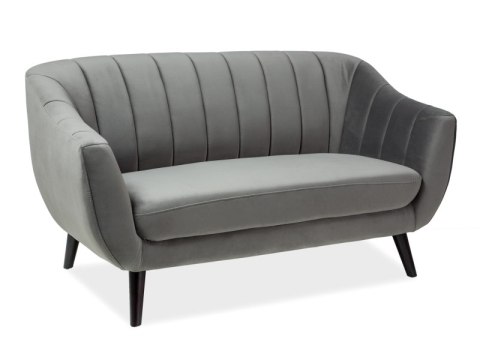 SOFA ELITE 2 VELVET C. BEŻ BLUVEL 40 / WENGE